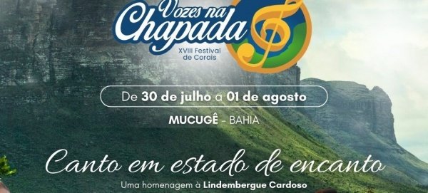 Imagem do evento Vozes na Chapada - 2026 XVIII FESTIVAL DE CORAIS