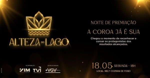Imagem do evento Noite de Premiação - Alteza do Lago