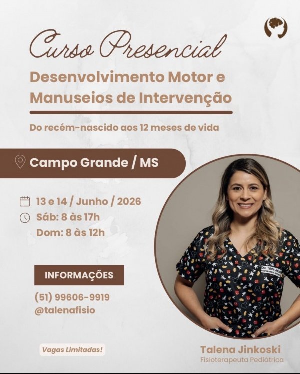 Imagem do evento Campo Grande - Desenvolvimento Motor e Manuseios