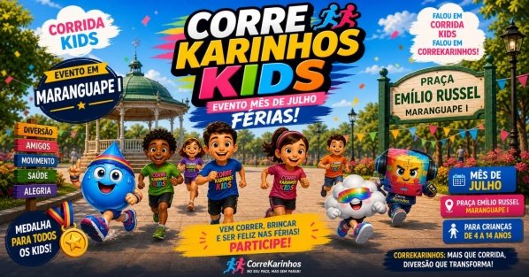 Imagem do evento corre karinhos kids