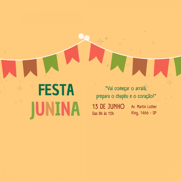 Imagem do evento Festa Junina 2026 - Grupo Oficina