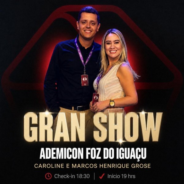 Imagem do evento Gran Show Foz do Iguaçu 1 tri 2026