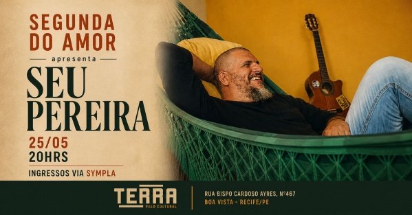 Imagem do evento SEGUNDA DO AMOR: SEU PEREIRA