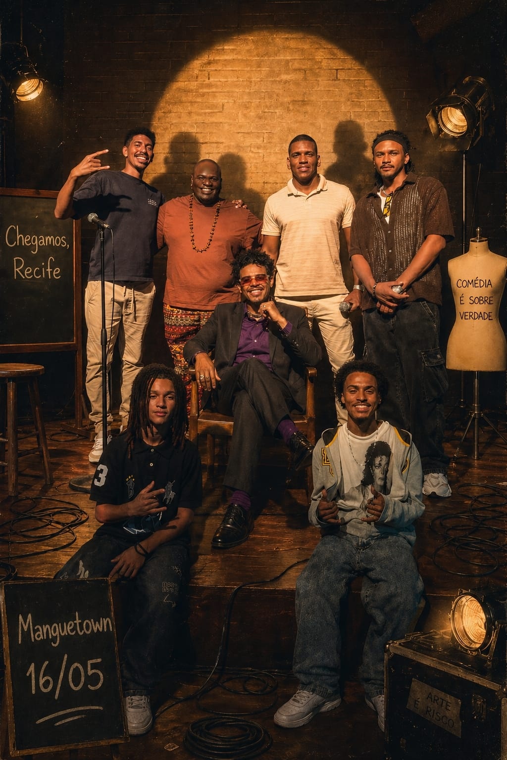 A COISA TA PRETA – Noite de humor com os comediantes pretos de Recife e João Pessoa (stand-up comedy