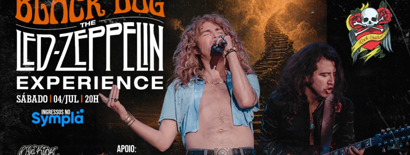 SHOW INTERNACIONAL BANDA BLACK DOG - LED ZEPPELIN EXPERIENCE em