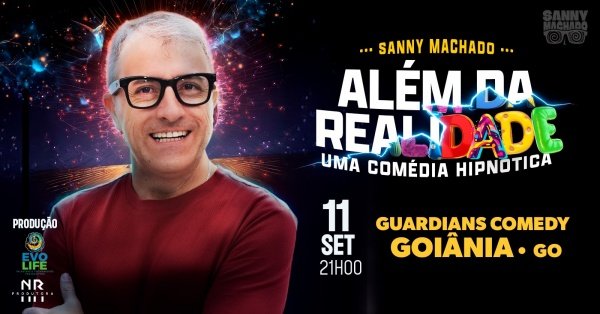Imagem do evento Além da realidade - Uma comédia hipnótica