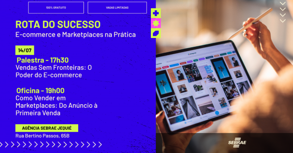 Imagem do evento Rota do Sucesso Digital: E-commerce e Marketplaces na Prática
