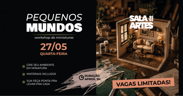 Imagem do evento Pequenos Mundos | Workshop de Miniaturas