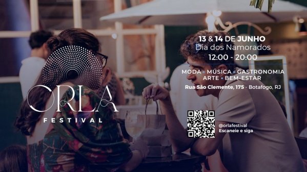 Imagem do evento Orla Festival - Vigésima Terceira Edição - Especial Dia dos Namorados