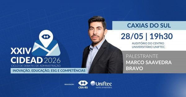 Imagem do evento XXIV CIDEAD - Ciclo de Debates de Administração do Rio Grande do Sul