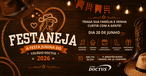 Imagem do evento Festa Junina - Colégio Doctus (Festaneja)