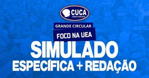 Imagem do evento SIMULADO ESPECÍFICA + REDAÇÃO - UNIDADE GRANDE CIRCULAR