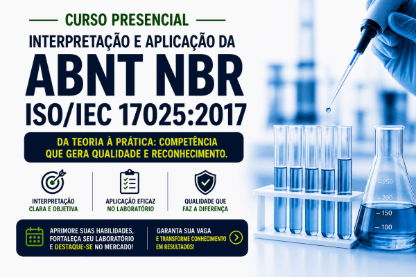 Imagem do evento Análise e Interpretação da Norma ABNT NBR ISO/IEC 17025:2017