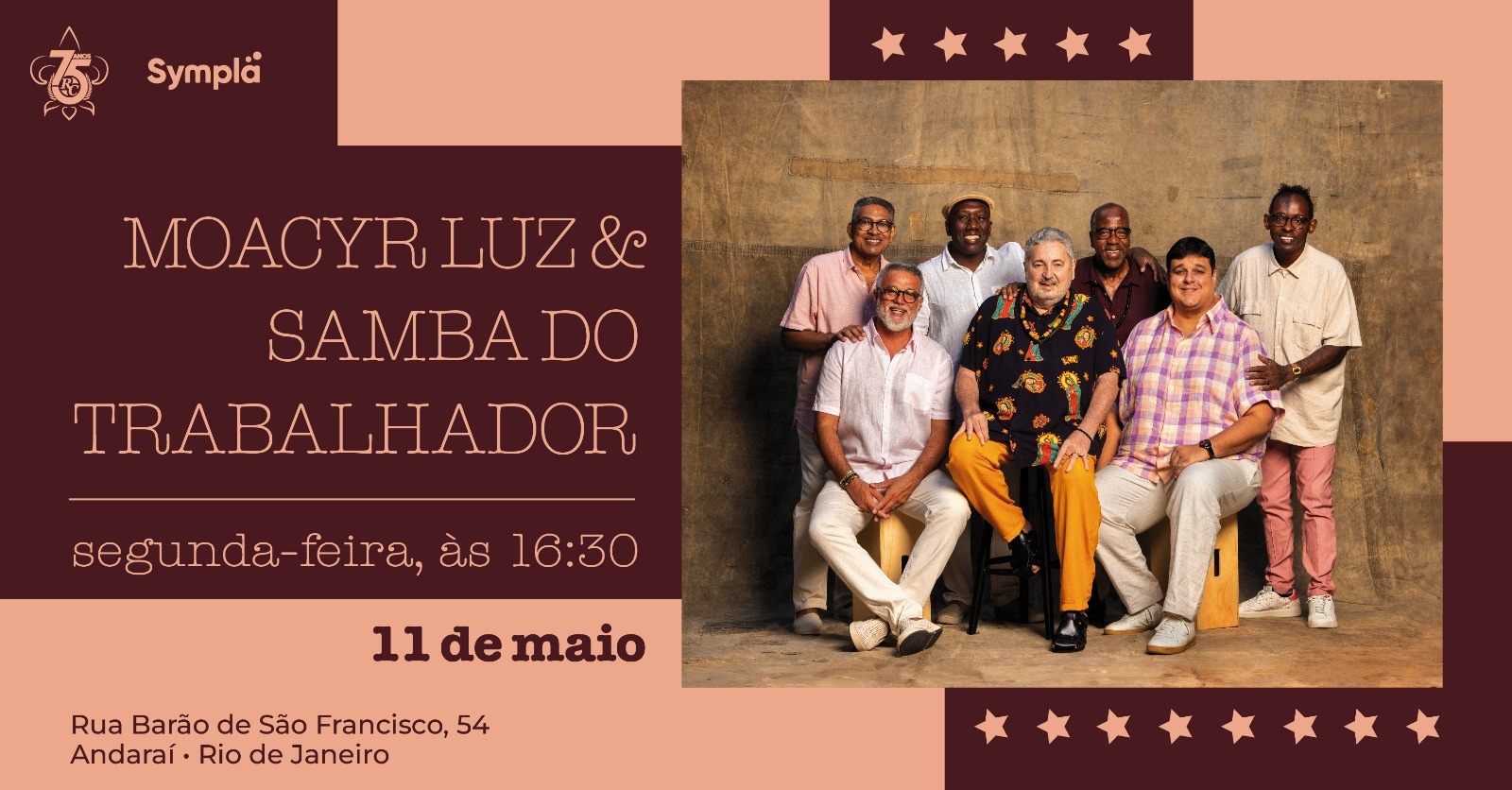 Moacyr Luz e Samba do Trabalhador 11 de maio!