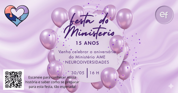 Imagem do evento 15 Anos Ministério AME