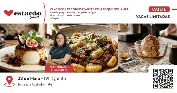 Imagem do evento Clássicos Reconfortantes com Toque Gourmet