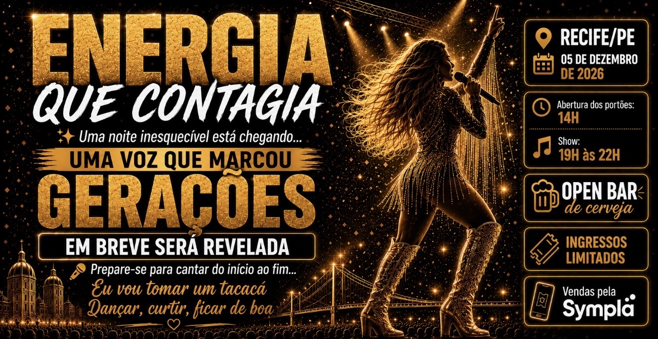 Energia que contagia do começo ao fim! - Recife, PE