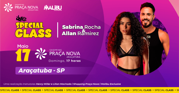 Imagem do evento FitDance Special Class - Sabrina Rocha e Allan Ramirez | Araçatuba - SP
