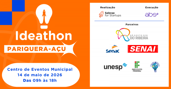 Imagem do evento Ideathon - Pariquera-Açu