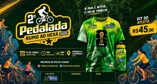 Imagem do evento Pedalada Rumo ao Hexa 2026