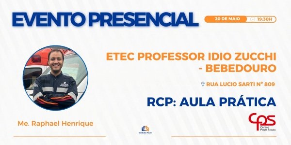 Imagem do evento EVENTO INTERNO | RCP | ETEC BEBEDOURO