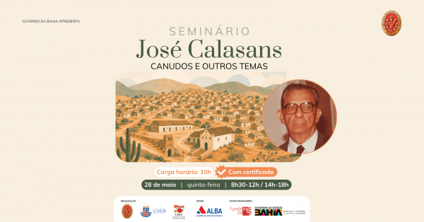 Imagem do evento Seminário José Calasans: Canudos e outros temas