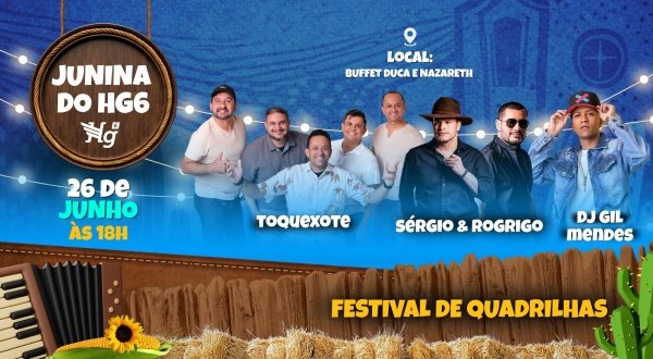 Imagem do evento Junina Hg6 | Festival de Quadrilhas 2026