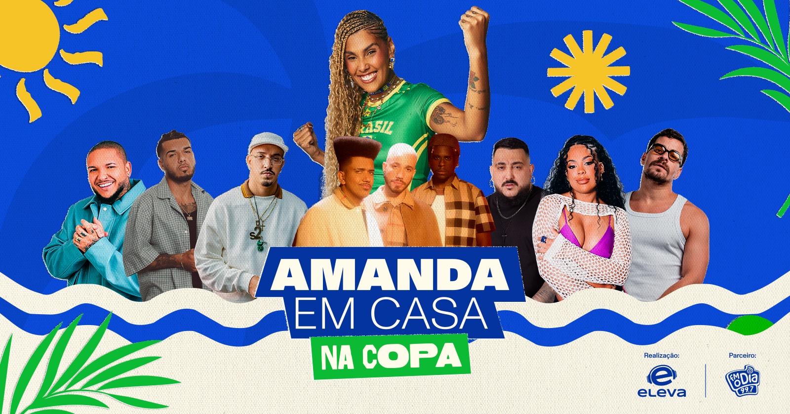 Amanda em Casa na Copa | Fan Fest no Shopping Plaza Macaé-RJ - Macaé, RJ