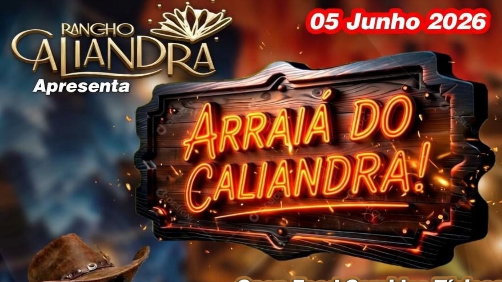 I ARRAIÁ DO CALIANDRA! - Jequitaí, MG