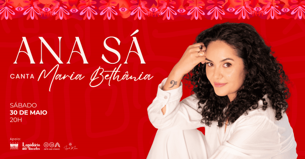 Imagem do evento Ana Sá Canta Maria Bethânia