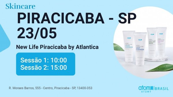 Imagem do evento Skincare com produtos Coreanos - Piracicaba / SP