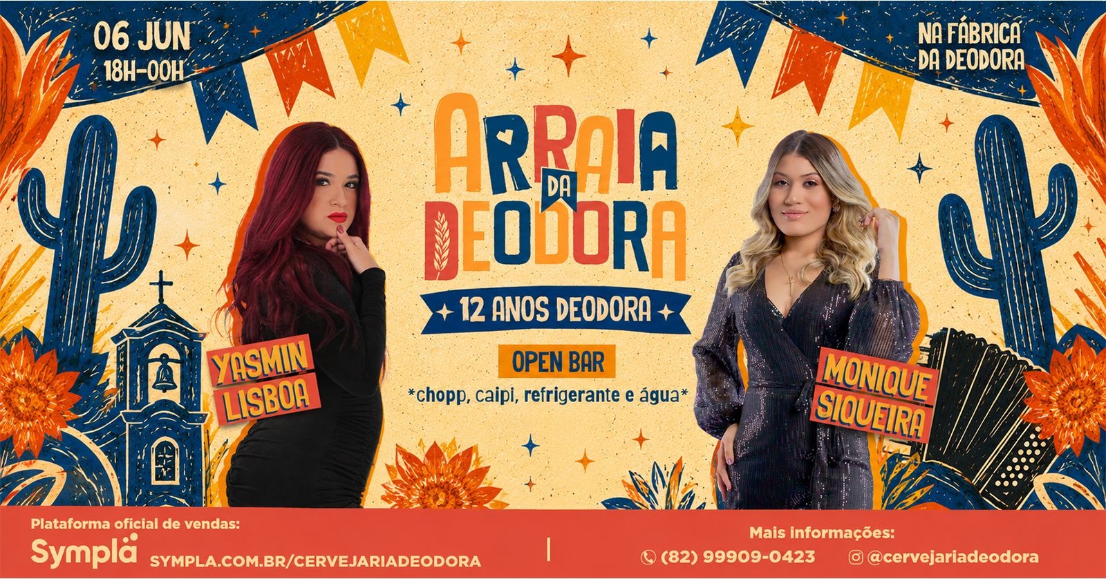 Arraiá Deodora 12 anos - Maceió, AL