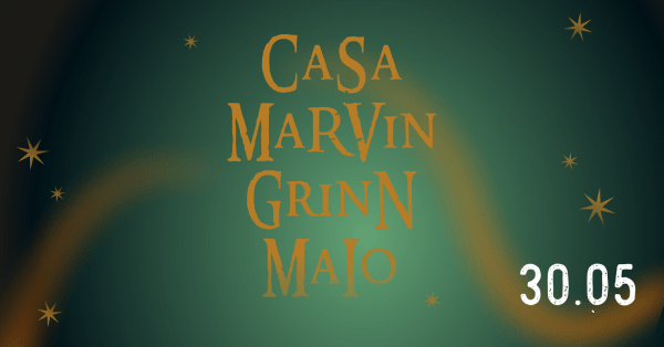 Imagem do evento Casa Marvin Grinn - Maio