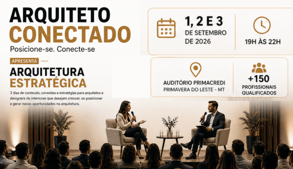Imagem do evento ARQUITETO CONECTADO (Posicione-se, Conecte-se)