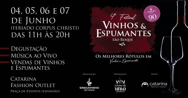 Imagem do evento Festival de Vinhos & Espumantes