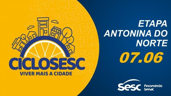 Imagem do evento CICLO SESC 2026 ETAPA ANTONINA DO NORTE