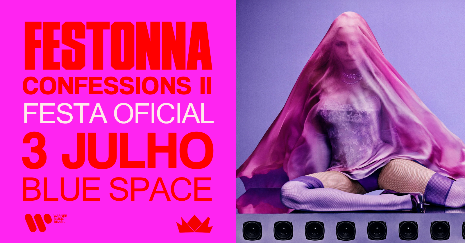 FESTONNA OFICIAL CONFESSIONS II - SP- BLUE SPACE