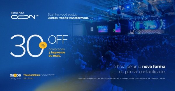 Imagem do evento Conta Azul Con 26