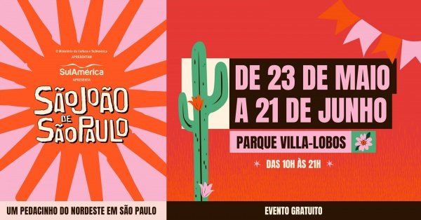 Imagem do evento São João de São Paulo 2026