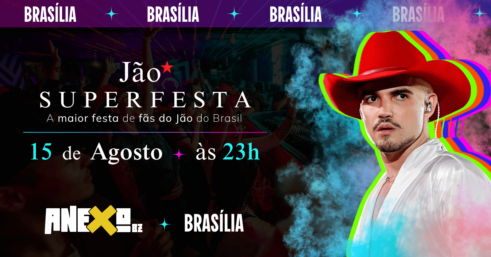 SUPERFESTA DE FÃS DO JÃO - BRASÍLIA - Brasília, DF