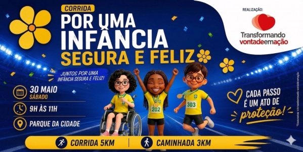 Imagem do evento Corrida Por Uma Infância Segura e Feliz