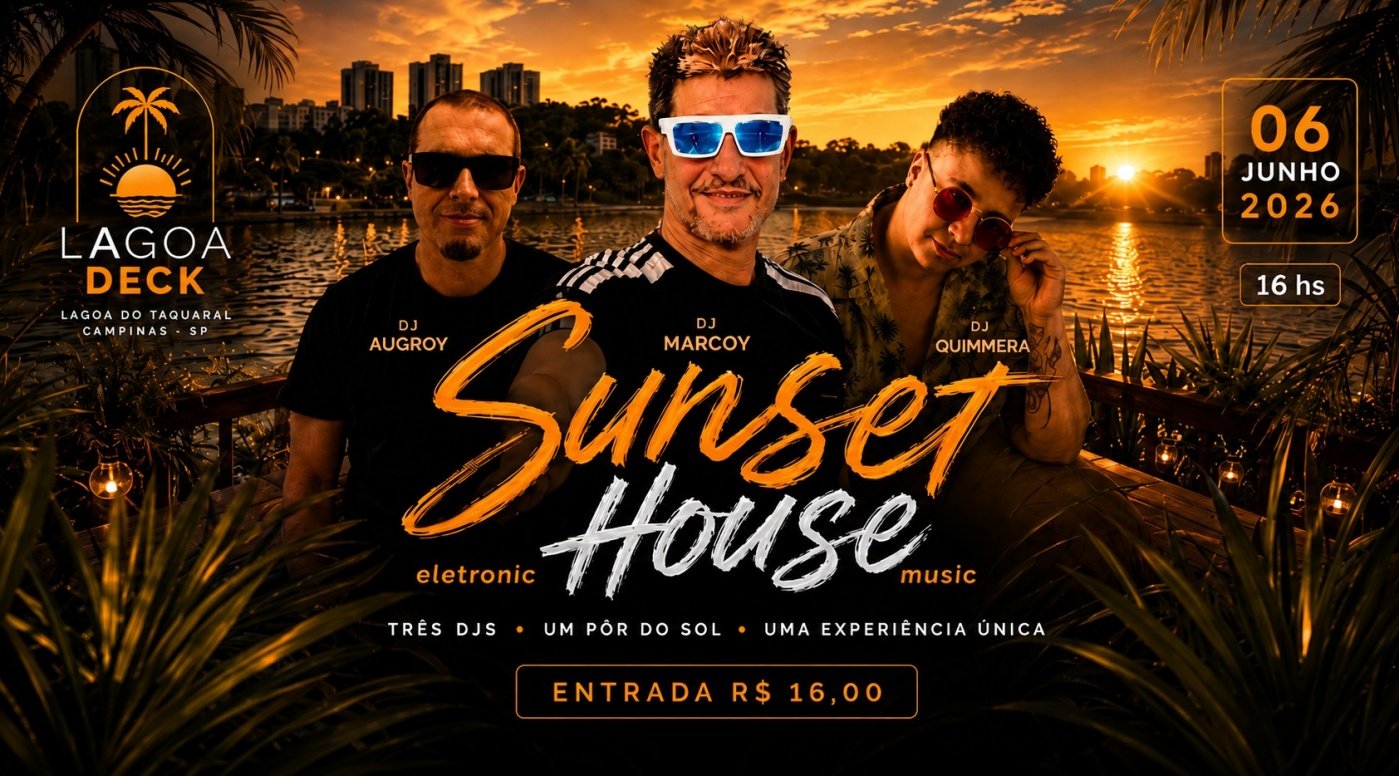 Sunset House  -  Lagoa Deck