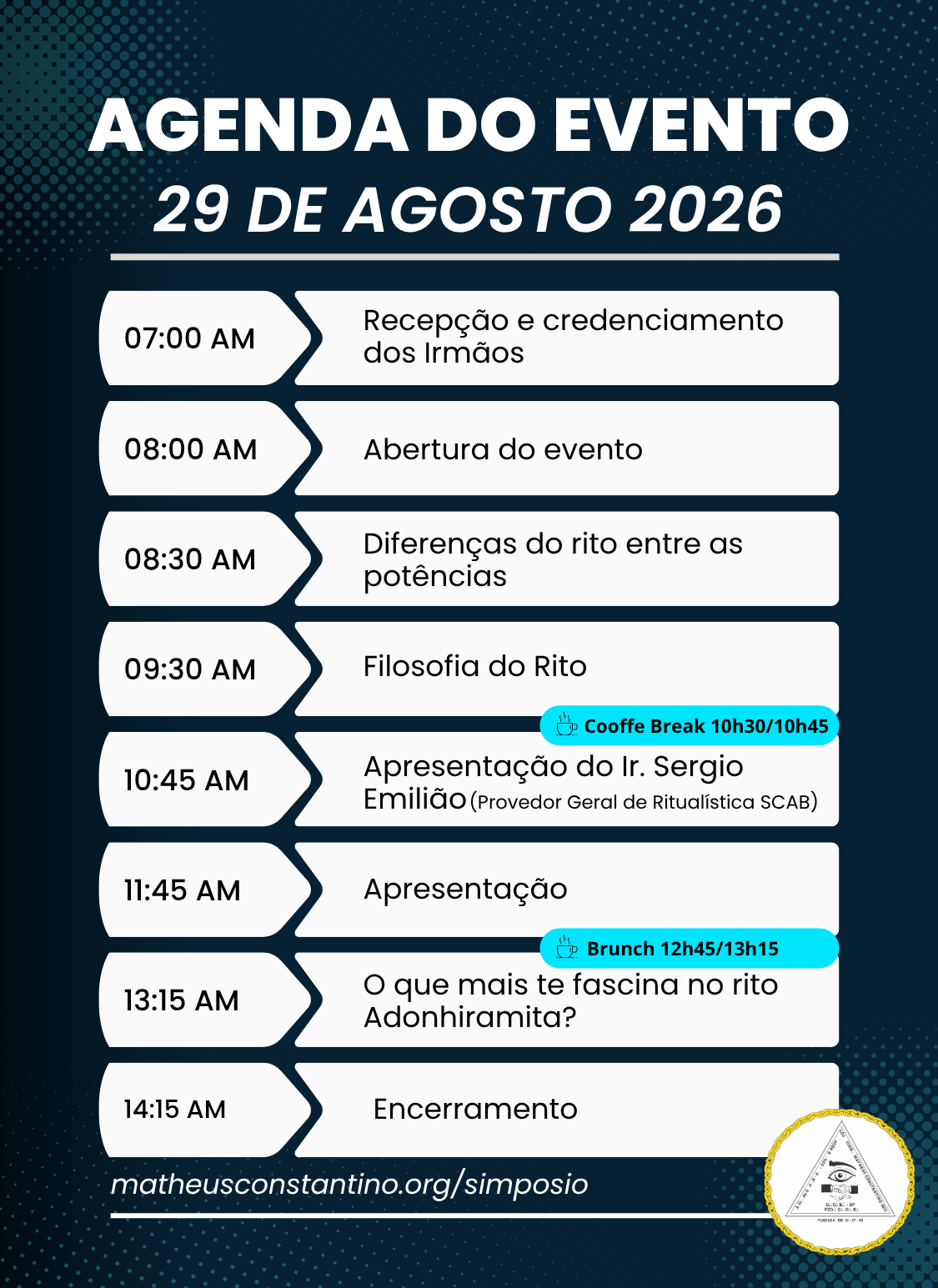 Imagem 1 da descrição do evento