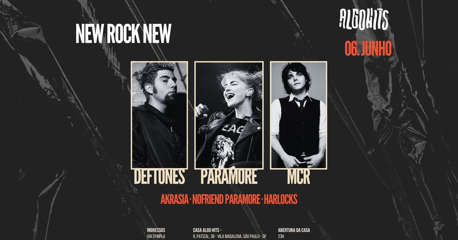 NEW ROCK NEW COVER NA ALGOHITS - São Paulo, SP