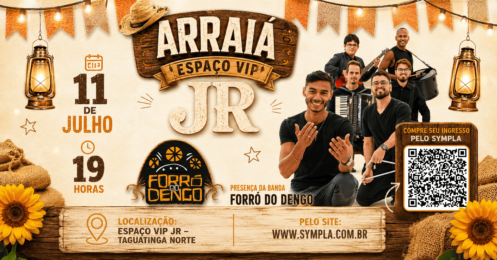 ARRAIÁ DO ESPAÇO VIP JR - Brasília, DF