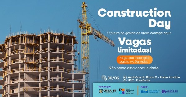 Imagem do evento Construction Day PMI Sergipe