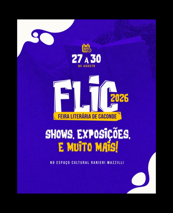 Imagem do evento Feira Literária de Caconde- FLIC 2026