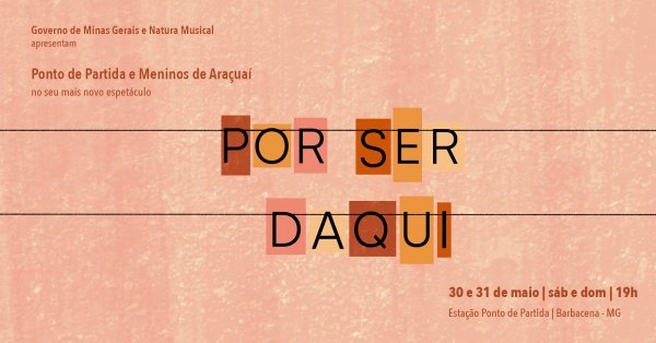 Imagem do evento Por ser daqui