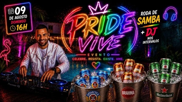 Imagem do evento PRIDE VIVE