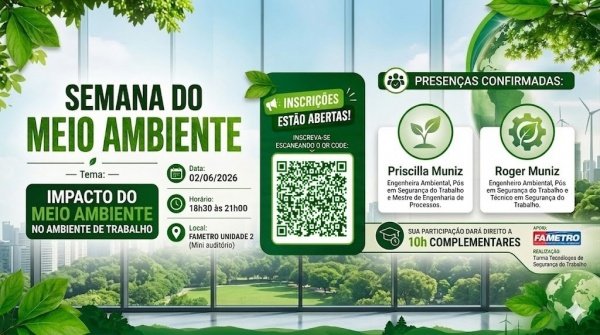 Imagem do evento SEMANA DO MEIO AMBIENTE